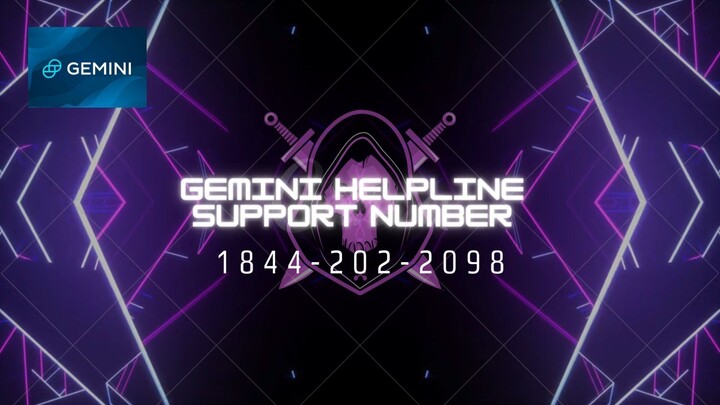 Gemini ~ Contact @ SUpport Helpline number $1(844-202-2098)$ Gemini Number