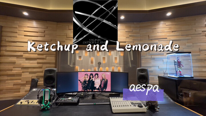 Mendengarkan aespa «Ketchup And Lemonade (Solo NINGNING)» di studio rekaman jutaan penggemar 【K-pop】