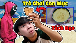 Vinh THỬ Chơi Tách Kẹo Trong SQUID GAME - TRÒ CHƠI CON MỰC Trong Minecraft ( Tập 2 )