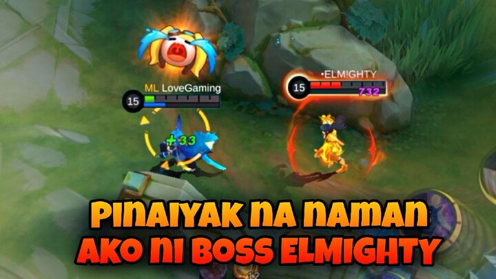 Pinaiyak na naman ni Boss ELMIGHTY ang kanyang BABY