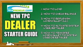 DEALER STARTER GUIDE SA TPC | TELEPRENEUR CORP.