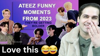 ATEEZ funny moments from 2023 (Reaction)