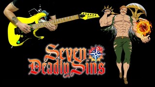 Nanatsu No Taizai (The Seven Deadly Sins) - SUNSHINE / ESCANOR THEME guitar cover