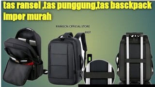 tas punggung waterproof import murah