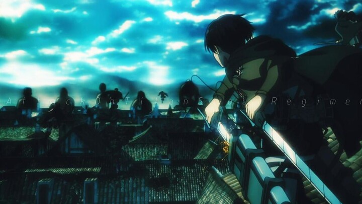 How is it possible... with just a human body... to think... Survey Corps: We are fighting the Titans