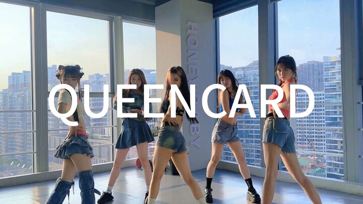 【QUEENCARD】-gidle最美半曲翻跳！迷晕我的节奏