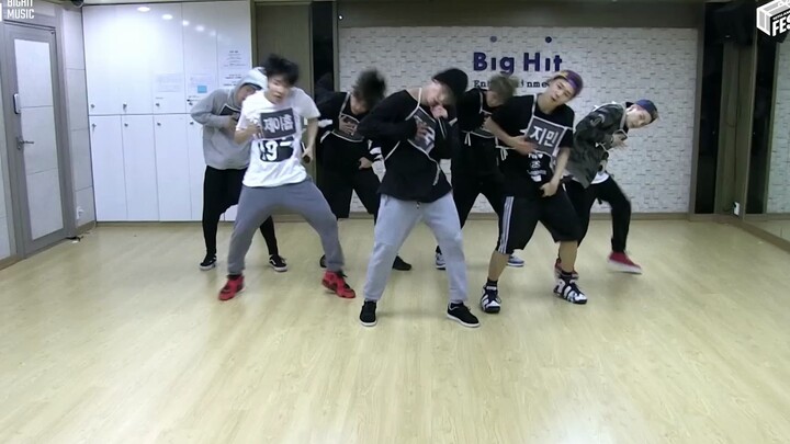 【高清】大黑压箱底的《兴弹少年团》练习室版 #2023BTSFESTA