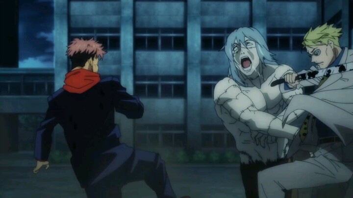jujutsu kaisen pinag tulungan ni itadori at nanami ang kalaban
