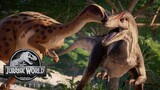 Allosaurus Hunts Dryosaurus - Life in the Jurassic || Jurassic World Evolution 🦖 [4K] 🦖