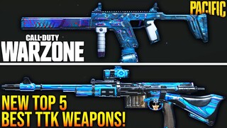 WARZONE: New TOP 5 FASTEST TTK Weapons After Update! (WARZONE Best TTK Loadouts)