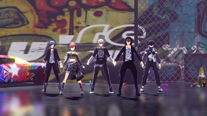 (ช็อตตายตัว) [MMD Persona] นอกเหนือจากทาง [P345wild Group]