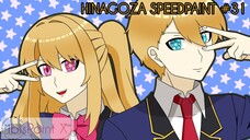 Hoshino Ruby and Hoshino Aquamarine [HinaGoza Speedpaint #31]