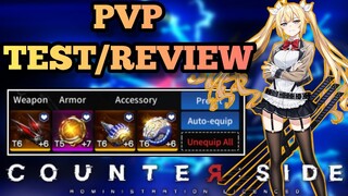 Counter:Side - Naielle BlueSteel PVP Test/Review