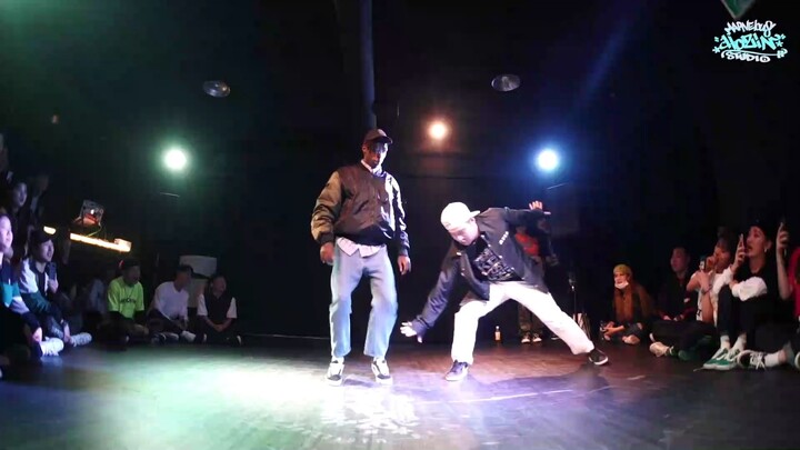 【这就是街舞】布布Bouboo跳popping &Hozin