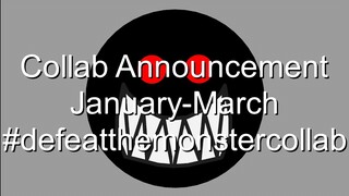 Collab Announcement January-March - #defeatthemonstercollab - Stick Nodes