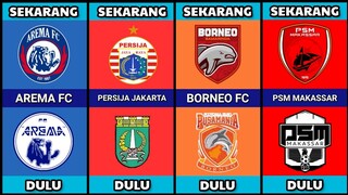 LOGO CLUB INDONESIA DULU VS SEKARANG🇮🇩