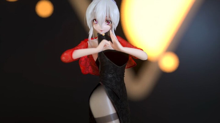 [Fabric] Black silk cheongsam weak sound-Old friend's tears