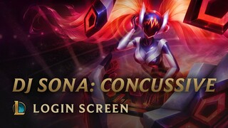 DJ Sona Concussive | Login Screen - League of Legends