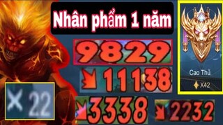 Dùng tất cả nhân phẩm 1 năm đánh ngộ không | gõ cái nào cũng chí mạng - Rank 4x Hùng BK