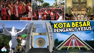 MANADO KOTA SEJUTA GEREJA! Inilah 10 Kota Terbesar Dengan Mayoritas Beragama Kristen di Indonesia