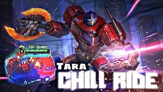 MLBB Optimus Prime Skin|Tara Chill Ride lang|MLBB