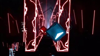 Beat Saber dengan lagu "Megalovania Cement City Remix"