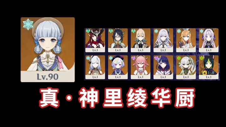 Top-tier Kamisato team! I’ve only been training with Sangonomiya…