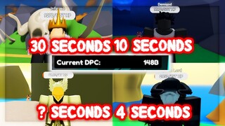 How fast can 150 Billion DPC kill every BOSS? Anime Fighters Simulator Roblox