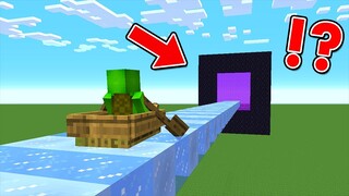 Minecraft Boat Water Slide