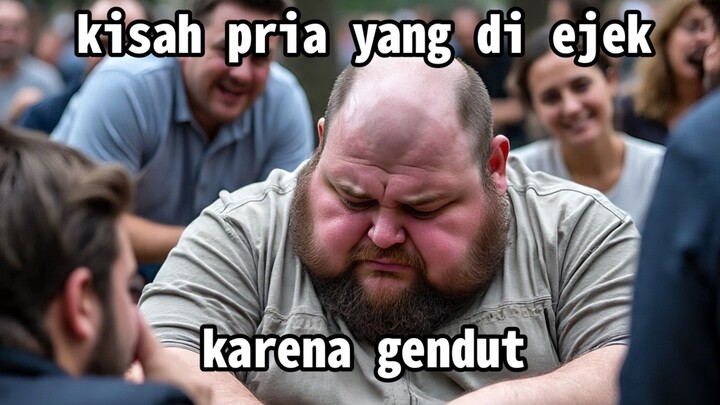 Kisah Pria Yang Di Ejek, Karena Gendut|AI Storytelling|