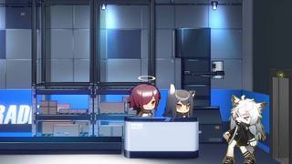 【手书】【明日方舟】深夜的贸易站大盗