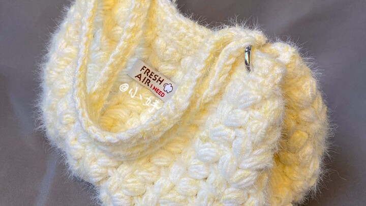 Wheat Ear Bag Crochet Tutorial: Best-Selling Hand-Dyed Yarn Bag