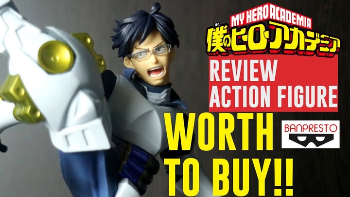 Review Action Figure Indonesia - My Hero Academia Banpresto Iida Tenya -The Amazing Heroes Vol 10A