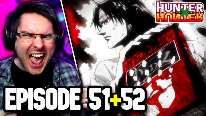 CHROLLO VS ZENO & SILVA! | Hunter x Hunter Episode 51 & 52 REACTION | Anime Reaction