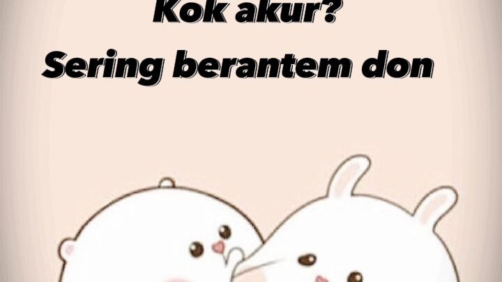 Kakak dan adik selalu berantem