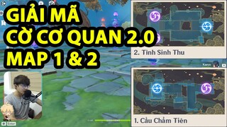 Cờ Cơ Quan 2.0 Màn 1 và 2 | Không lọt quái nào + Hướng dẫn chi tiết | Genshin Impact