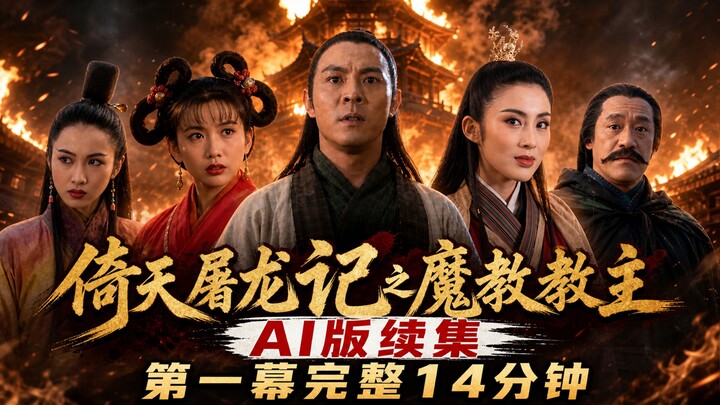 Collection of the First Act, 14 Minutes, from “The Heaven Sword and Dragon Sabre: The Final Battle i