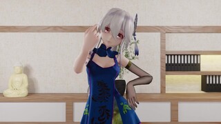 【4K / Weak sound / Blue and white porcelain dress】Goodnight kiss