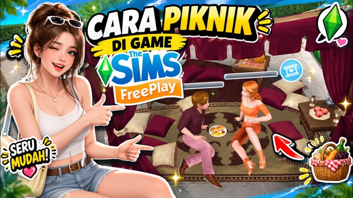 BERMAIN MAKIN SERU, BISA PIKNIK SAMA PASANGAN KALIAN 🥰 | THE SIMS FREEPLAY