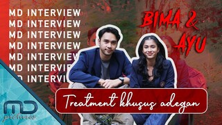 KKN di Desa Penari - Ayu Hampir Jatuh  dari Motor?? - MD Interview with Megantara & Aghniny Haque