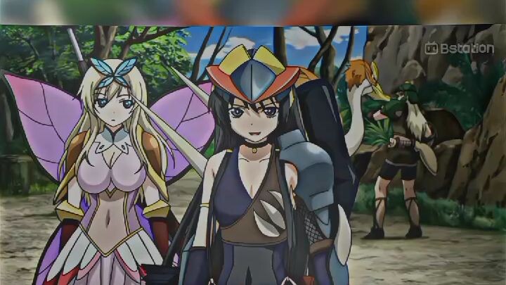 ini anime ada genre game monster hunter😂 !!!!