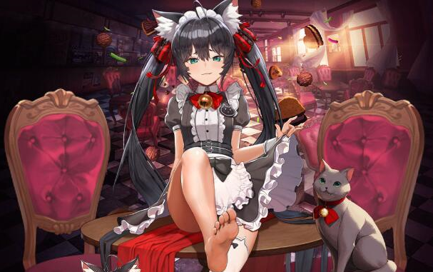 [Table Pet] LIVE2D: Kate West, apakah kamu menyukai pemilik kucing seperti ini?