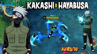 KAKASHI X HAYABUSA IN MOBILE LEGENDS 🔥