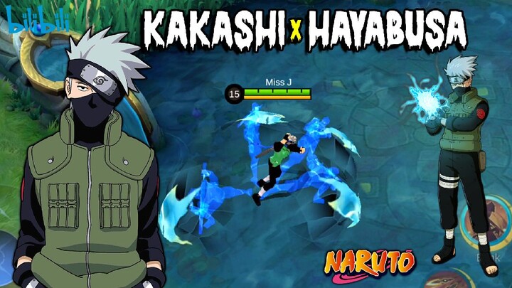 KAKASHI X HAYABUSA IN MOBILE LEGENDS 🔥