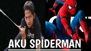 1 HARI MENJADI SPIDERMAN! | Drama Parodi | Mikael TubeHD