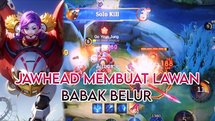 JAWHEAD MEMBUAT LAWAN BABAK BELUR