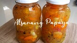Atsarang Papaya | Atsara Recipe | Batangas Atsara