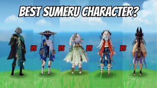 Who Is the Best Sumeru Character ? || Nuke Showcase {Genshin Impact}