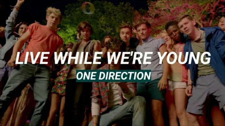 One Direction - Live While We're Young | Lyric Video + Pronunciación (26 March 2022)