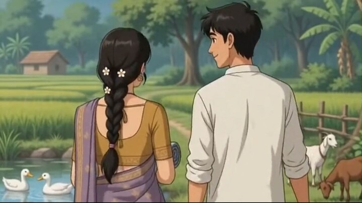 A Simple Village Love Story ✨ #VillageLife #CoupleGoals